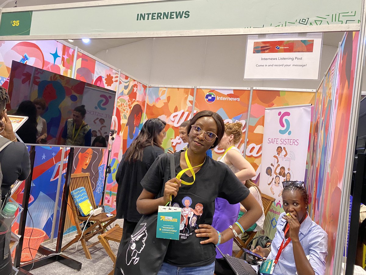 Ruth Omar Esther (@omarruth9) on Twitter photo Today is the last day of #WD2023
You still have a chance to visit the <a href="/Internews/">Internews</a> booth at KCC in the Kivu Tent. You will learn more about what the organization is doing in the media sphere, human rights and the <a href="/safe_sisters/">Safe Sisters</a> fellowship. Welcome!
<a href="/WomenDeliver/">Women Deliver</a> #digitalrights Today is the last day of #WD2023
You still have a chance to visit the <a href="/Internews/">Internews</a> booth at KCC in the Kivu Tent. You will learn more about what the organization is doing in the media sphere, human rights and the <a href="/safe_sisters/">Safe Sisters</a> fellowship. Welcome!
<a href="/WomenDeliver/">Women Deliver</a> #digitalrights