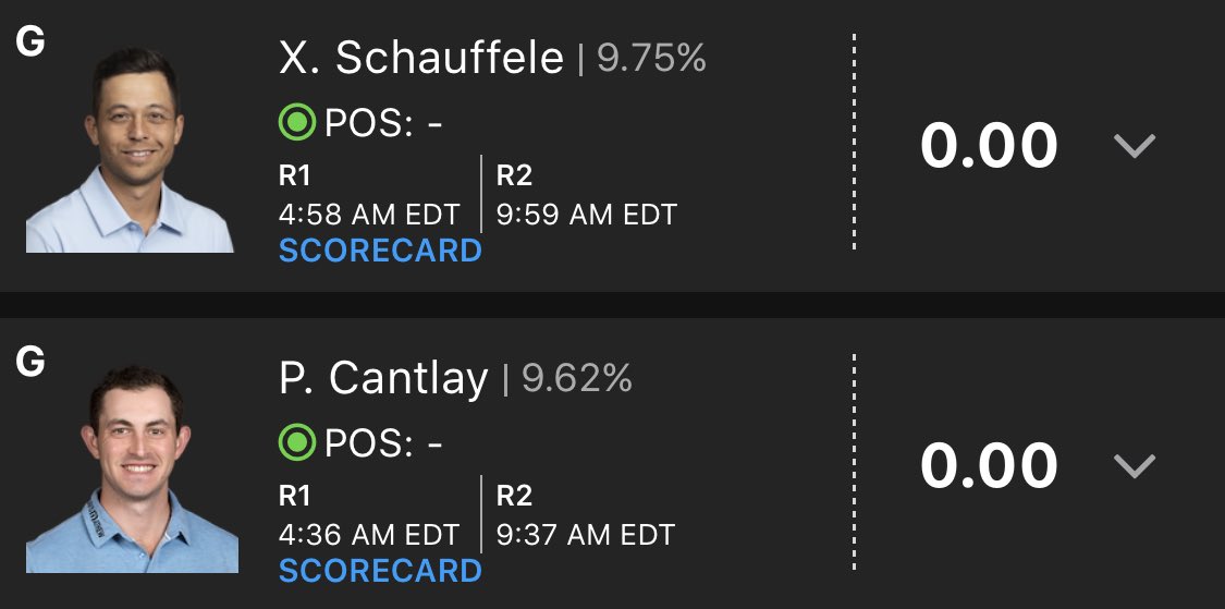 DFSkol22's tweet photo. Both sub 10% in the milly maker? Buckle up https://t.co/pePqhG58Fo