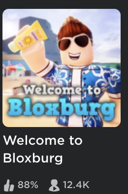 Basically Bloxburg 🎄 on X: BREAKING NEWS: Welcome to Bloxburg is