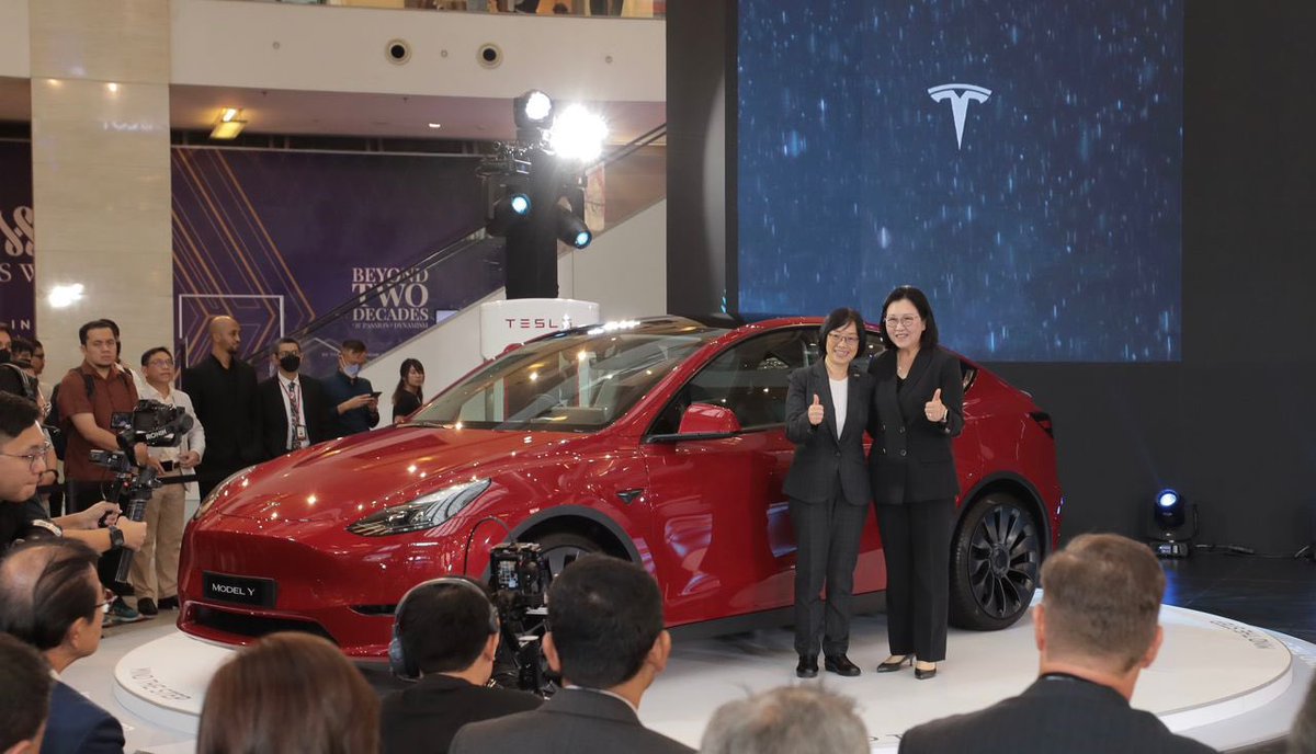 OfficialMIDA's tweet photo. Exciting News! @TeslaMotorsMY has chosen Malaysia as its next destination for expansion, showcasing our country's undeniable appeal as a top-notch investment hub in the region. https://t.co/fZGPkrnU0U