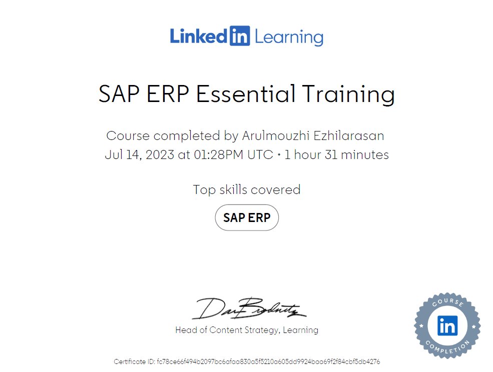 #sap #erp #essentials
