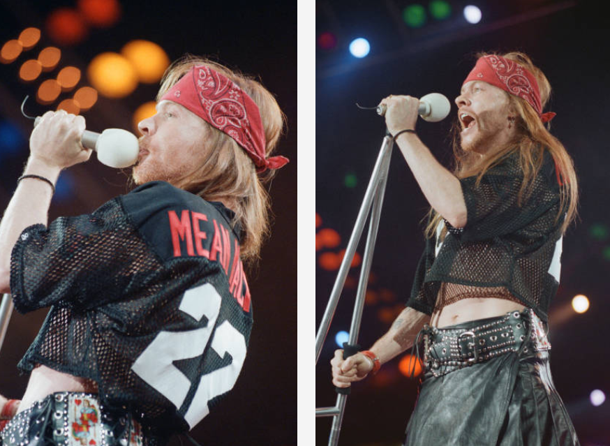 RT @crockpics: Axl Rose at the Freddie Mercury Tribute Concert, 1992. Photo by Nigel Wright. https://t.co/YKHV3KRqWs