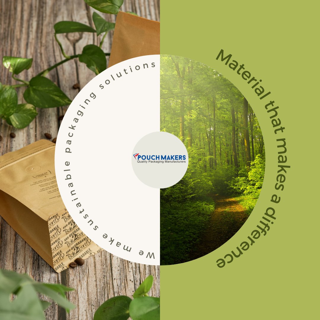 PouchMakers's tweet photo. At @PouchMakers  , we acknowledge our responsibility to combat climate change. 

We offer customizable, #sustainable  #Packaging  solutions that align with our customer's goals in reducing their carbon footprint. 

Together, let's create a greener future. https://t.co/OKK5DldAr8