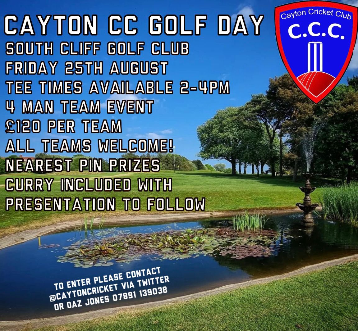 Cayton Cricket Club tweet media