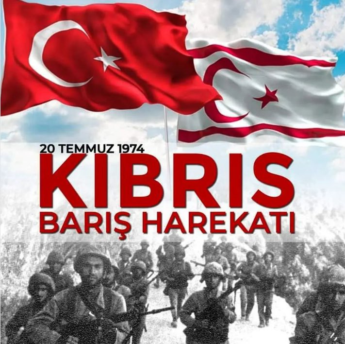 Kahraman ordumuzun, Kıbrıs’ta yaşayan Türk kardeşlerimize yönelik zulme son vermek ve kalıcı barışın tesisi için gerçekleştirdiği #KıbrısBarışHarekatı‘nın 49. yıl dönümünü kutluyorum. Bu büyük zafer için şehadete yürüyen şehitlerimizi rahmet ve minnetle anıyorum.