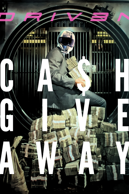 🎁 <a href="/playDRIV3N/">DRIV3N</a>  Cash Giveaway!
🏆 Prize: Up to 250 USD
📩 To Enter:
1⃣ Must Follow: <a href="/playDRIV3N/">DRIV3N</a> 
2⃣ Like + RT this post
3⃣ Tag 3 Friends
🫂 More entries = More Winners!
⏰ 48 hrs (by twitter picker)
.
.
.
#giveaway #giveaways #twitterpicker #twittergiveaway