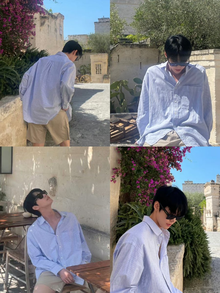 doyoung weibo update in italy