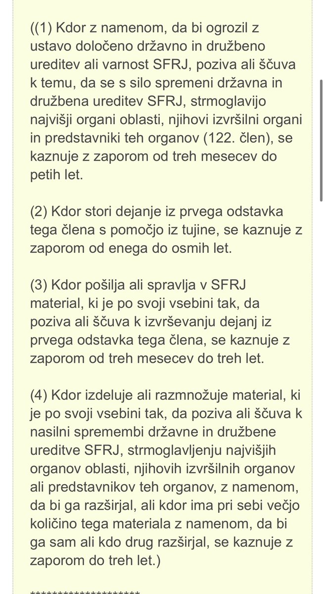 jelka_godec's tweet photo. 57. številka Nove revije je prinesla programske smernice 🇸🇮 osamosvajanja in je bila odziv intelektualcev na takratne nevzdržne razmere v SFRJ.
57 ukrepov Nike&co prinaša vračanje v čase veljavnosti 133. člena KZ Uradni list SFRJ, št. 44/1976,…
#simbolika https://t.co/52OSdqDw0t