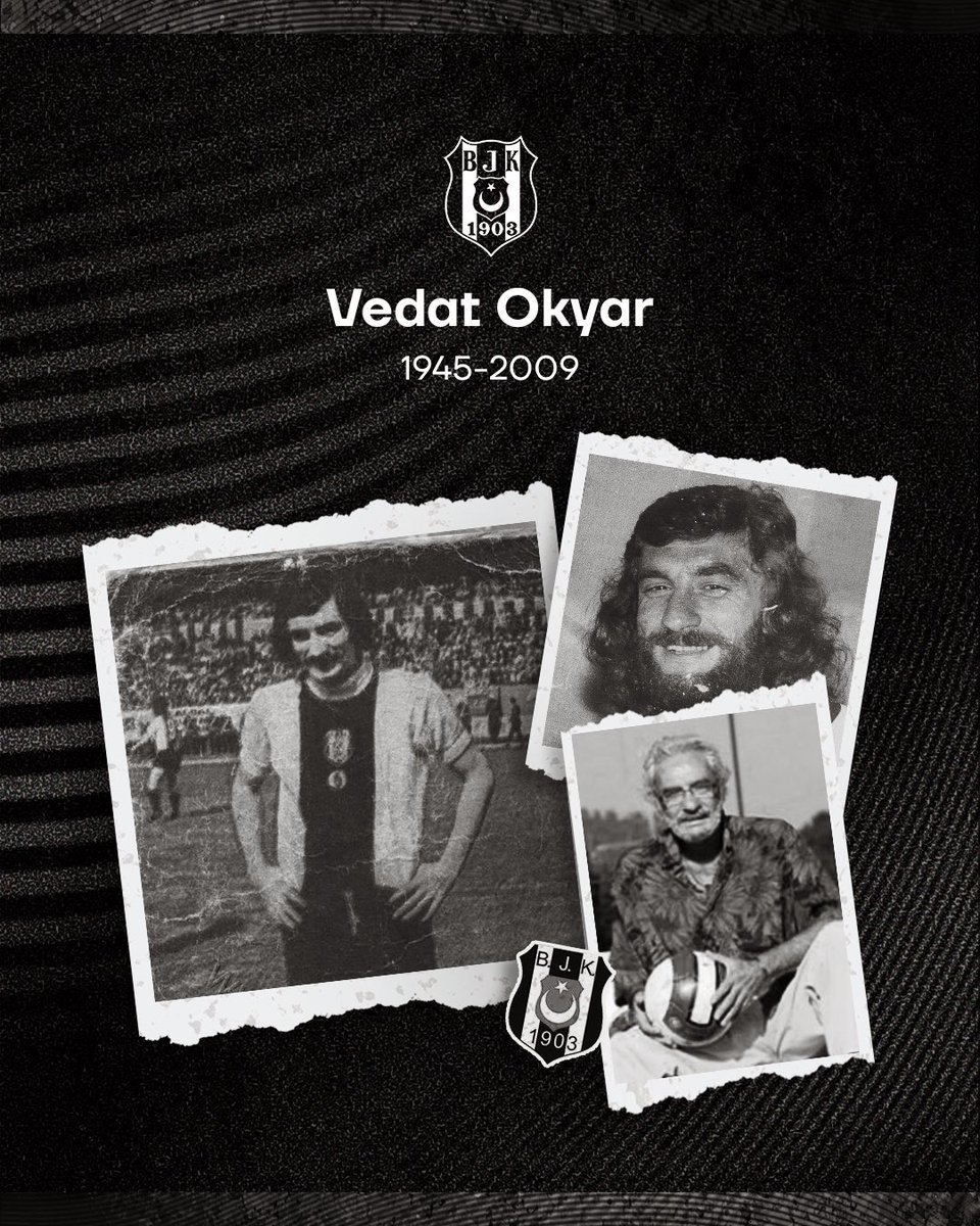 Efsane futbolcularımızdan Vedat Okyar’ı vefatının 14. yıl dönümünde saygıyla ve rahmetle anıyoruz.