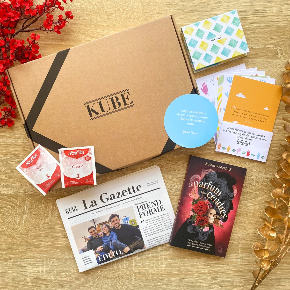 Tente de gagner une box livre sur le thème des PENSÉES INSPIRANTES 😍

Comment participer ?
👉 Abonne-toi à notre compte <a href="/la_kube/">KUBE</a>
👉 Retweete et like cette publication 💚

Fin du concours le jeudi 27 juillet à 10h 🍀

#concours #kube #boxlivre #lecture
