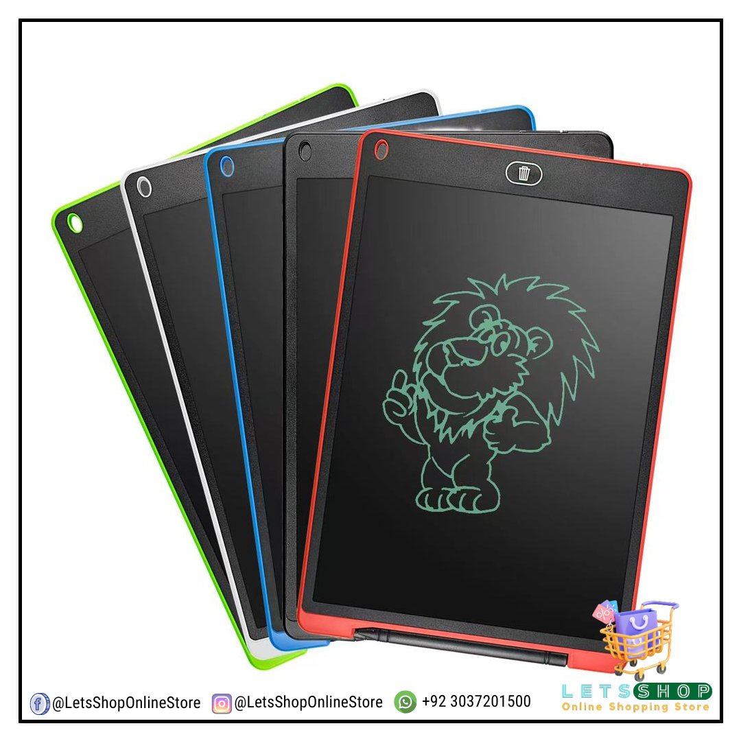 LSOStore's tweet photo. 8.5" LCD Writing Tablet For kids • Drawing Tablet • Drawing Board || اب بچوں کو موباٸل کی جگہ راٸٹنگ ٹیبلٹ دیں
✮PRICE:     1099/- Rupees Only

✮Free Home Delivery
✮Cash On Delivery
آرڈر کرنے کے لیے نیچے دیے گئے لنک پر کلک کریں۔

☛WhatsApp: https://t.co/Bw8g9e6jtN https://t.co/qGI1hOvi93