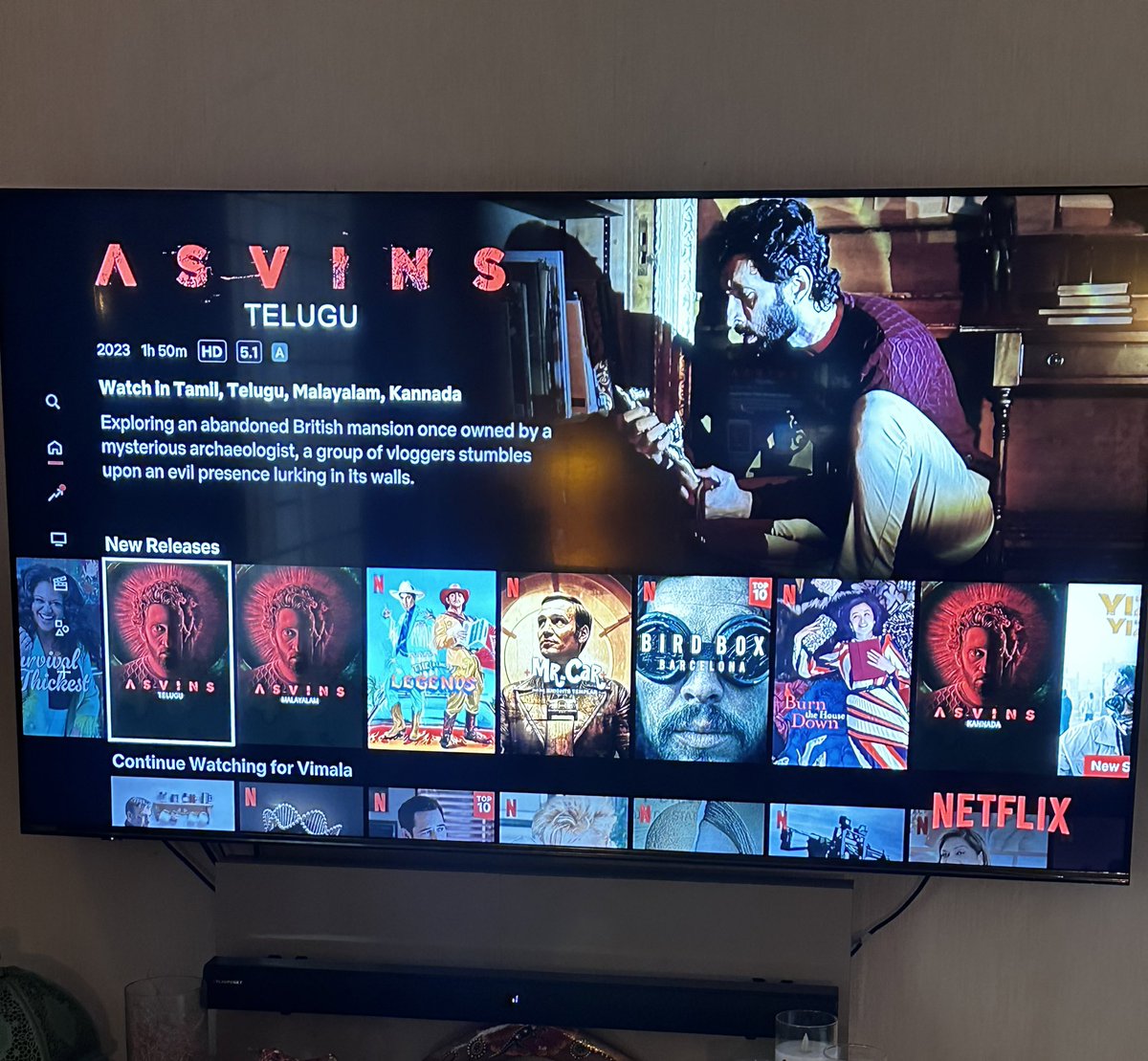 Yayyy and here we are #Asvins now streaming on #Netflix  in multiple languages 🥳👯‍♀️❤️😍 Watch us now !

@taruntejafilm @iamvasanthravi @immuralidaran @Sarasmenon @ivijaysiddharth @Synccinema @edwinsakaydop @praveen2000 @BvsnP