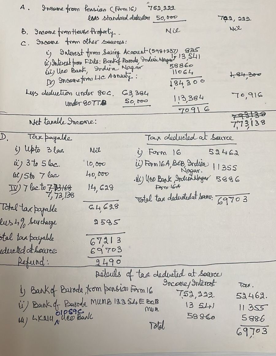 tusharmandhyan's tweet image. Consider yourself extremely lucky if you get a data like this to file an ITR from your client. Clients like these are angels ✨✨

#ITRs #incometax #ca