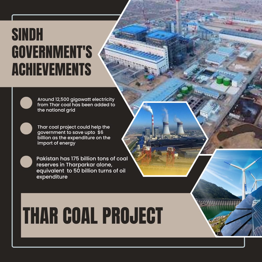 Around 12,500 gigawatt electricity from Thar coal has been added to the national grid
Thar coal project could help the government to save upto $6 billion as the expenditure on the import of energy
#SindhEnergy
@BBhuttoZardari 
@sharjeelinam 
@SumetaSyed https://t.co/DfQfVevL3d