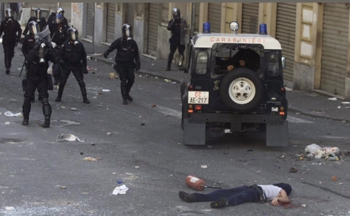 20.7.2001 - 20.7.2023

Sempre dalla parte di Carlo Giuliani.