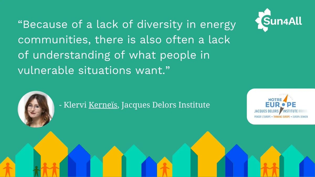 Sun4All_EU's tweet photo. 💡 The energy crisis underlined the importance of affordable energy for all. But it's also about empowering citizens, regardless of education, health, or income, to be part of energy decisions in their lives. More outcomes of our workshop on our website! @CEES_Energy #EUPowerUp https://t.co/xoXEnuf7Mt