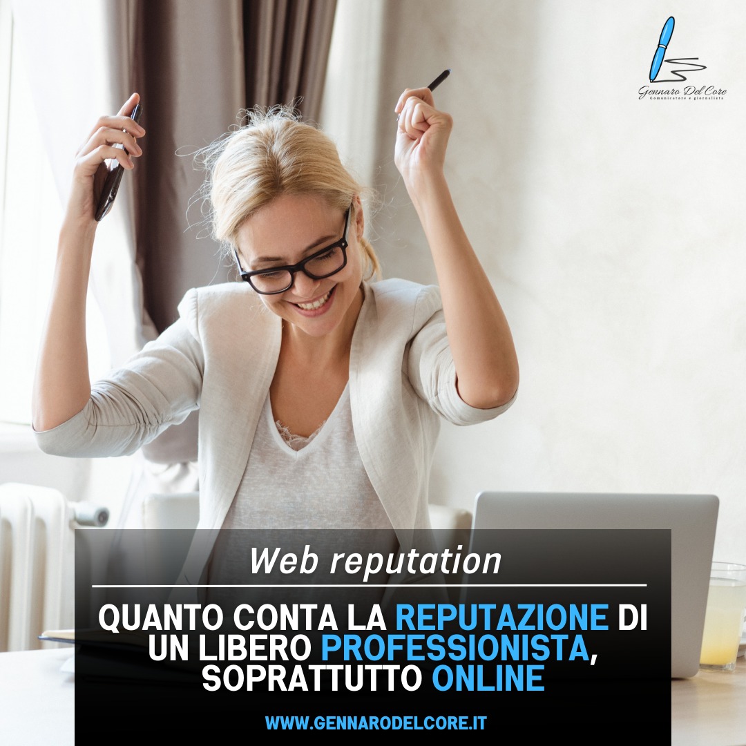 GennaroDelCore's tweet photo. La #reputazione è quanto di più importante abbia oggi un #professionista. E' quello che si dice di noi quando usciamo dalla stanza.
Come tutelare al meglio la nostra #webreputation? Semplice, con una #mediacompany di proprietà.
Leggi qui https://t.co/kTsOzdY6KX https://t.co/2MVjrKwdVo