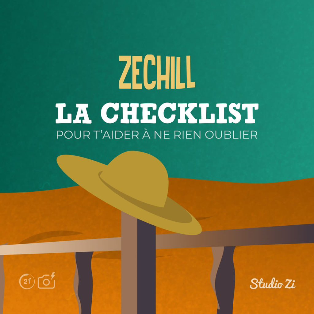 zechillcotonou's tweet photo. JOUR J-3 AVANT ZECHILL 🚀

On vous a concocté la désormais traditionnelle check-list pour vous aider à ne rien oublier. On compte sur vous 🫶🏽

#ZeChill
#StudioZi https://t.co/iu7aczDIkQ