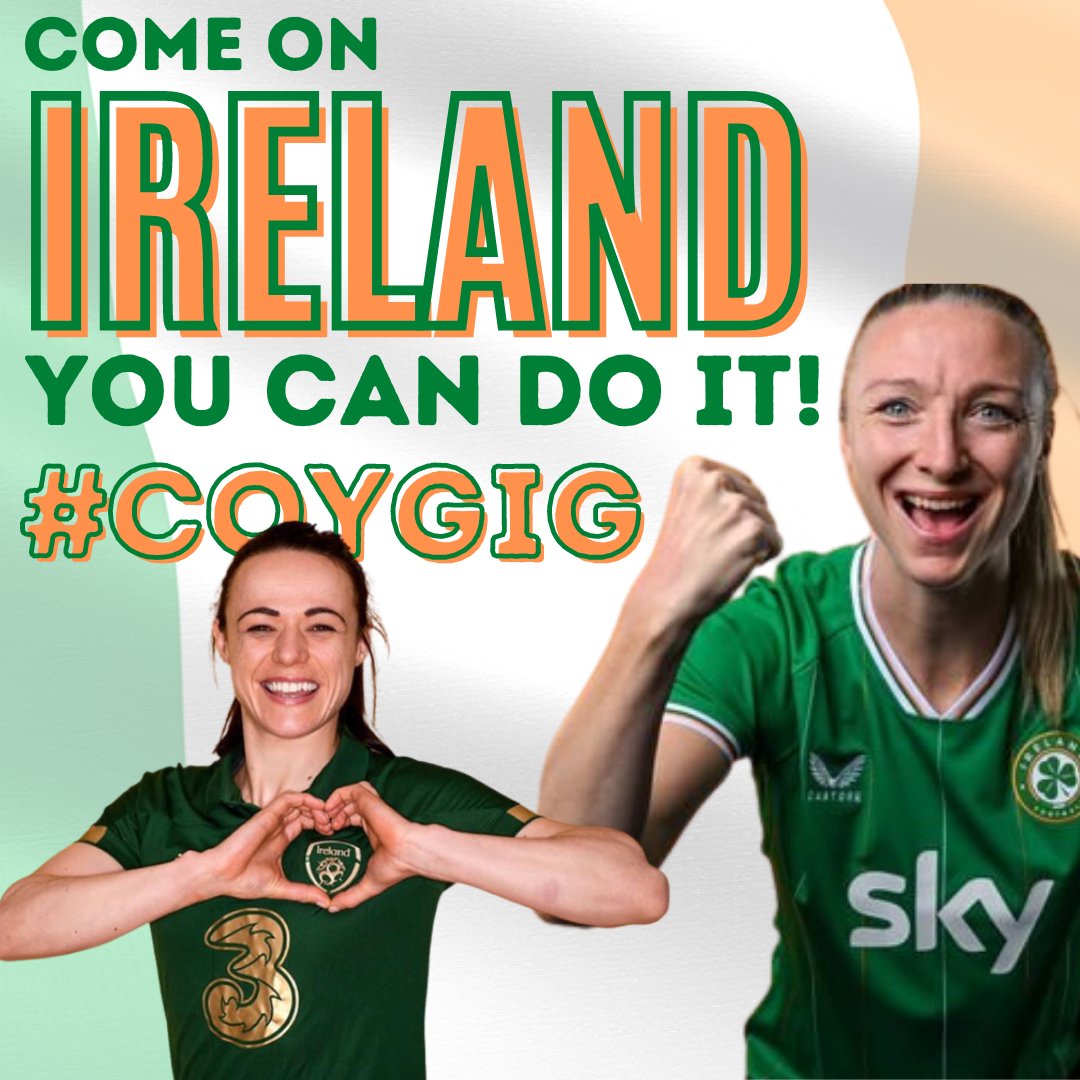 T minus 1 hour.... COME ON IRELAND!!!! We are so excited to tune in and see our women do us proud 💪💪💪💪 #COYGIG #GoGetThemGirls #wwc2023 #OUTBELIEVE #Ireland #ActiveWicklow #MakingHistory #Yearofthewoman