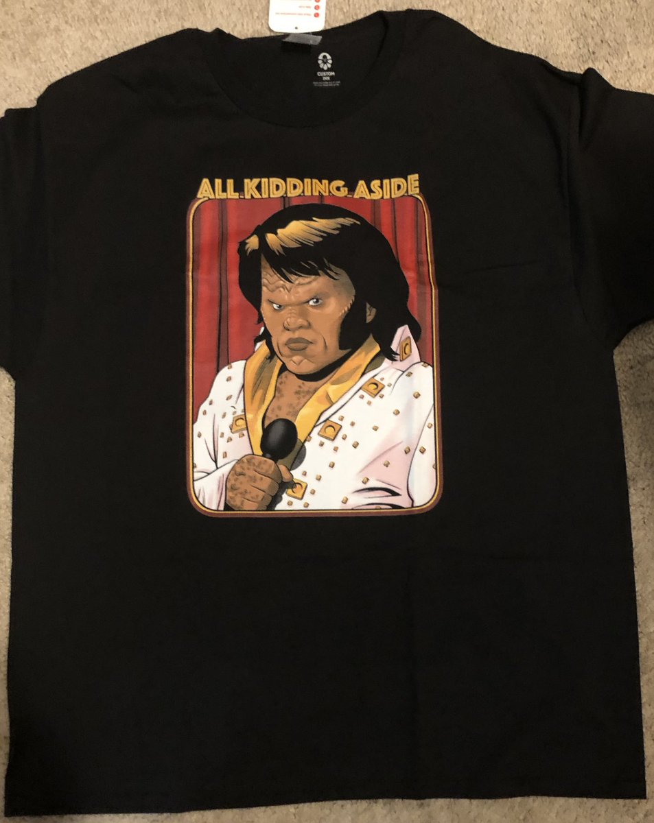kashinorei's tweet photo. #bortus as Elvis is one of the most funny moments on #theorville season 3, all kidding aside ๐! Want to have this unique tee? Follow @ElyseHargreaves and find out in her feed about the giveaway to win one! Ends tomorrow! https://t.co/dV6pfgnElK