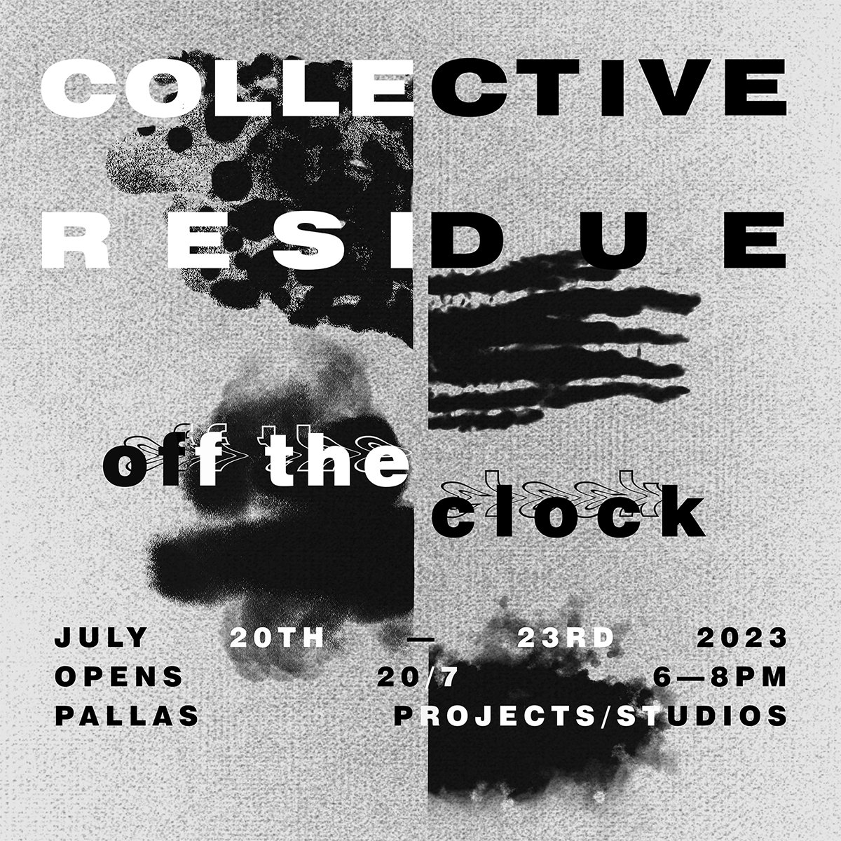 TODAY!
Collective Residue—off the clock

Preview: 6–8pm Thursday 20th July
Continues until Sunday 23rd
~
Performance: REMNANTS OF LANGUAGE by Maria Escarpenter at 6:30pm
~
@artscouncil_ie 
~
#arts #artsworkers #collective #contemporary