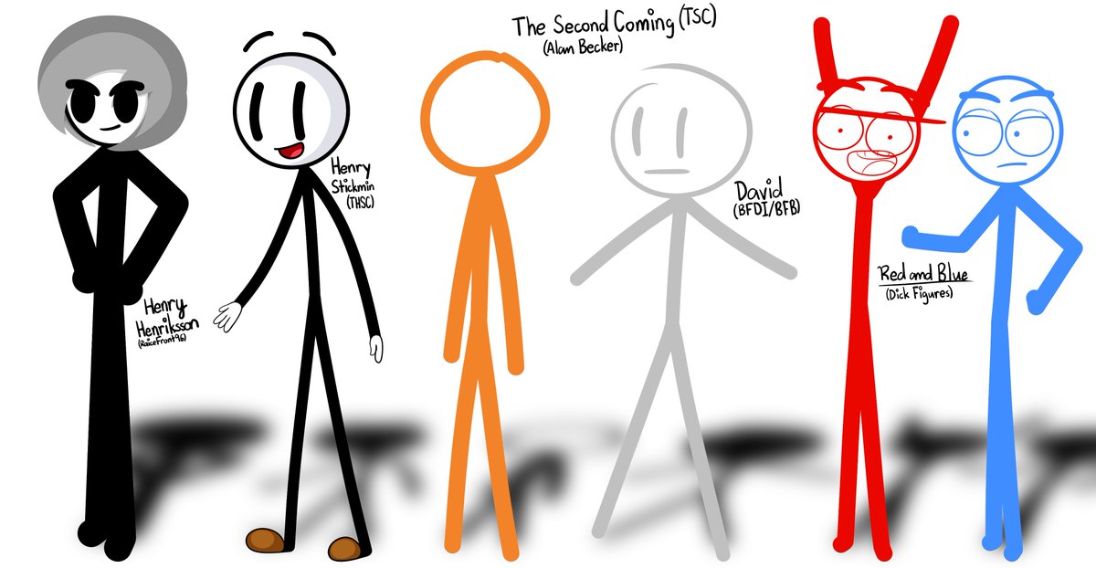 RaiceFront96's tweet photo. We are Stickman (CROSSOVER)

#stickman #stickfigure #henry_henriksson #henrystickmin #alanbecker #bfdi #dickfigure https://t.co/NLO9T6MSKk