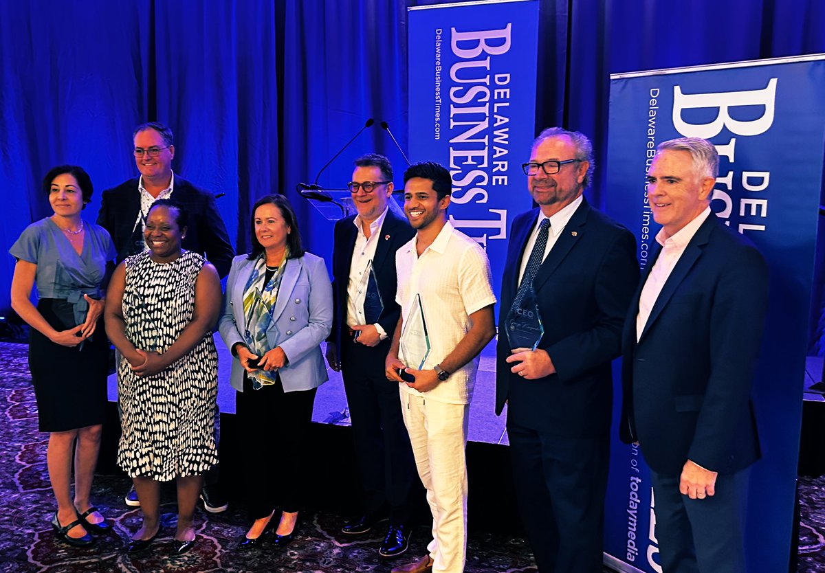 Last night the <a href="/DeBusinessTimes/">DelawareBizTimes</a> did a superb job introducing us to 7 outstanding leaders in both the non-profit and private sector. Big and small, their commitment as CEOs to the betterment of people is transforming our economic landscape for the better. Leadership Matters!