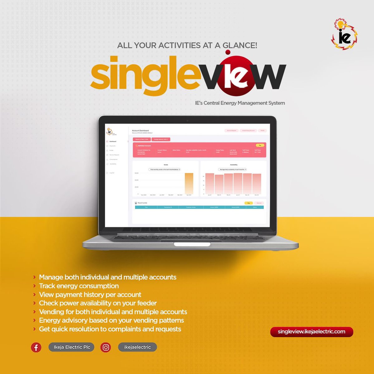 beingnej's tweet photo. I love this recent upgrade on the SingleView platform because it makes energy purchases for prepaid meter and checking energy consumption very easy. Visit https://t.co/SozqorUZ9L to get started
#SingleViewUpgraded https://t.co/bBIAsTeL8h