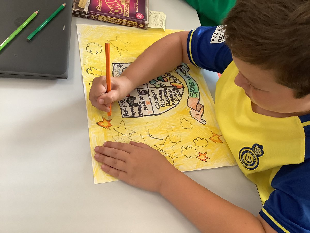 westheathprim's tweet photo. #WHPSClass8 creating their coat of arms for sports week! #WHPSSportsweek https://t.co/ycZ5vsLBbM