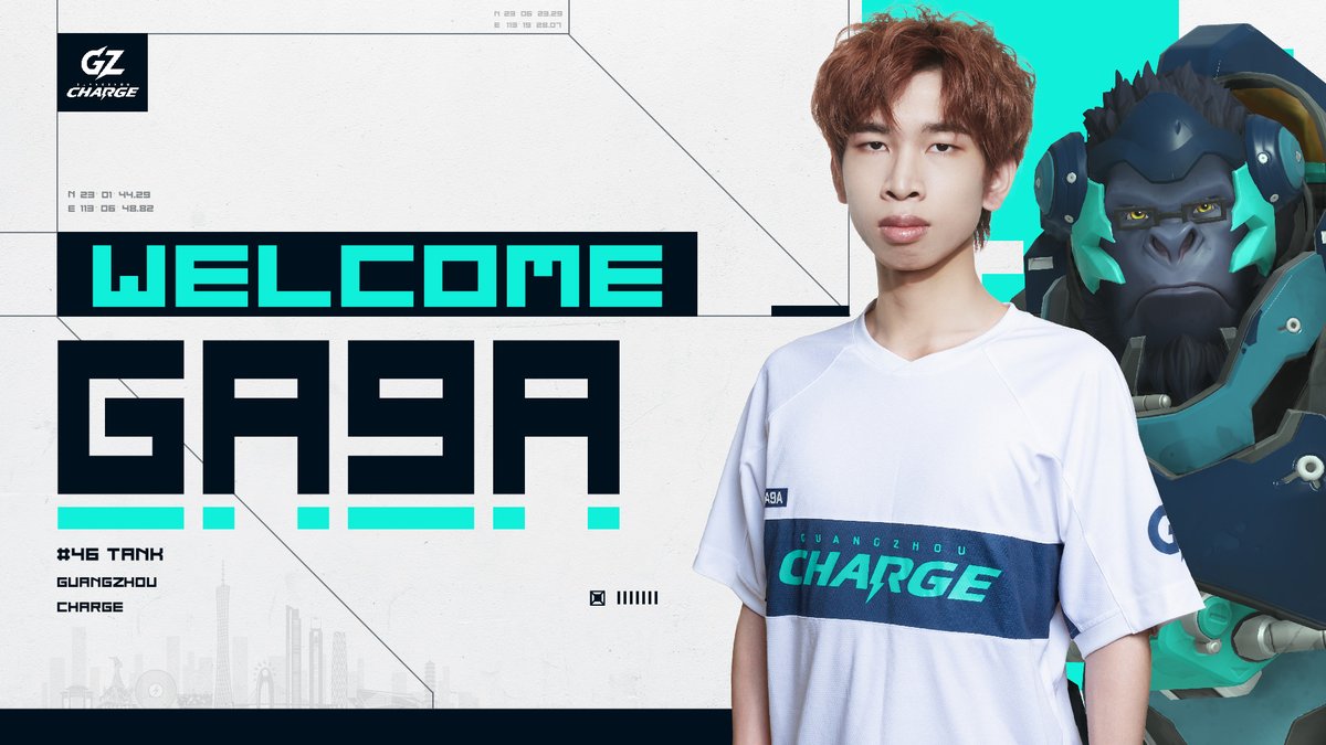 GZCharge's tweet photo. The roots of Chinese Overwatch run deep in our team, its countless stars making up part of both our history and our future.

Today we are joined by another member of this legendary region's history. Please join us in welcoming Qiu "GA9A" Jiaxin to the Charge family. ⚡️

#020UP https://t.co/yYdADVFBJx