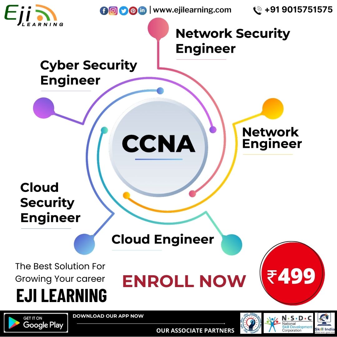 EjiLearning's tweet image. 🌐 Boost Your Networking Skills with CCNA Online Course! 📡💻

Are you ready to take your career in IT to the next level? 🚀 Enhance your networking expertise and gain a competitive edge with the CCNA Online Course! 🌟
.
Follow @ejilearning
Featured #ejilearning