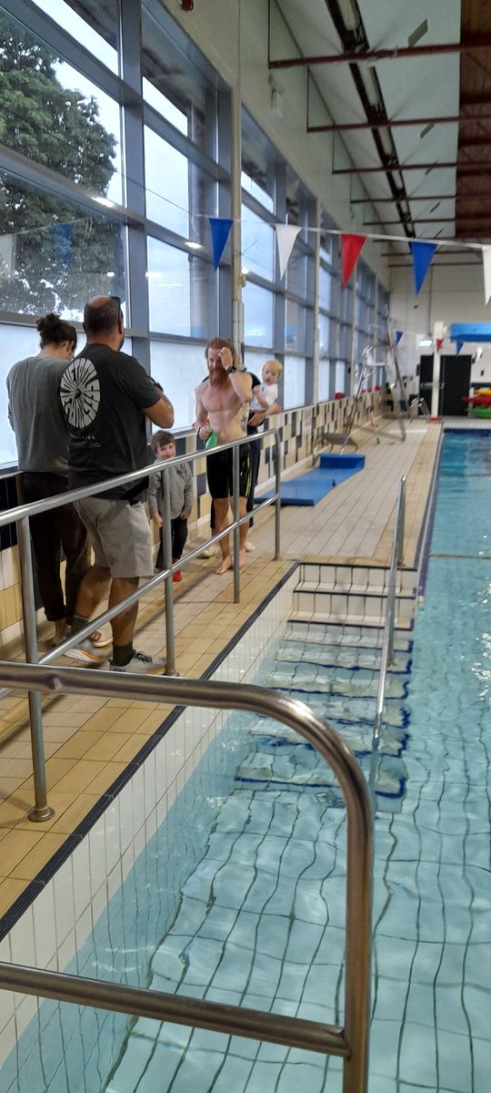 ysgolyfoel's tweet photo. We got to witness the last swim and start of the cycle @Conway_Sean A massive, massive well done from all your Ysgol Y Foel family #FOEL https://t.co/Zzb3Gn6Bye