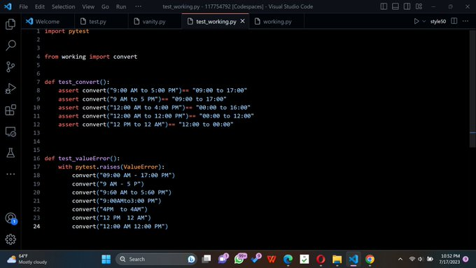 PeterDrivas2's tweet photo. Day 44 of #100DaysOfCode #100daysofpython ✅I wrote a test for the code I wrote yesterday using "Pytest", I thought I was done, but apparently, I'm not.📷I studied for AZ 104. I learnt about RBAC &amp; Creating Users in Azure AD In networking, I learnt about single-mode fiber https://t.co/vnL45LxUhf
