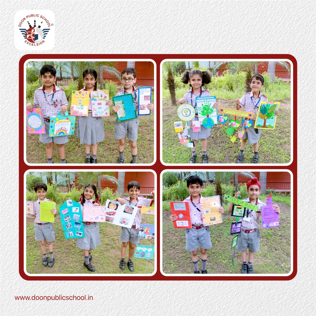 DoonPublicScho4's tweet photo. A glimpse into the creative masterpieces forged through the summer break - Doon Public School students set to amaze with their awe-inspiring summer holiday homework!. 💁♀️📖🧮
#DoonPublicSchool #summerbreaks #summersholiday #holidayhomework #learningexperience #educational https://t.co/lS2K9ZaMNb