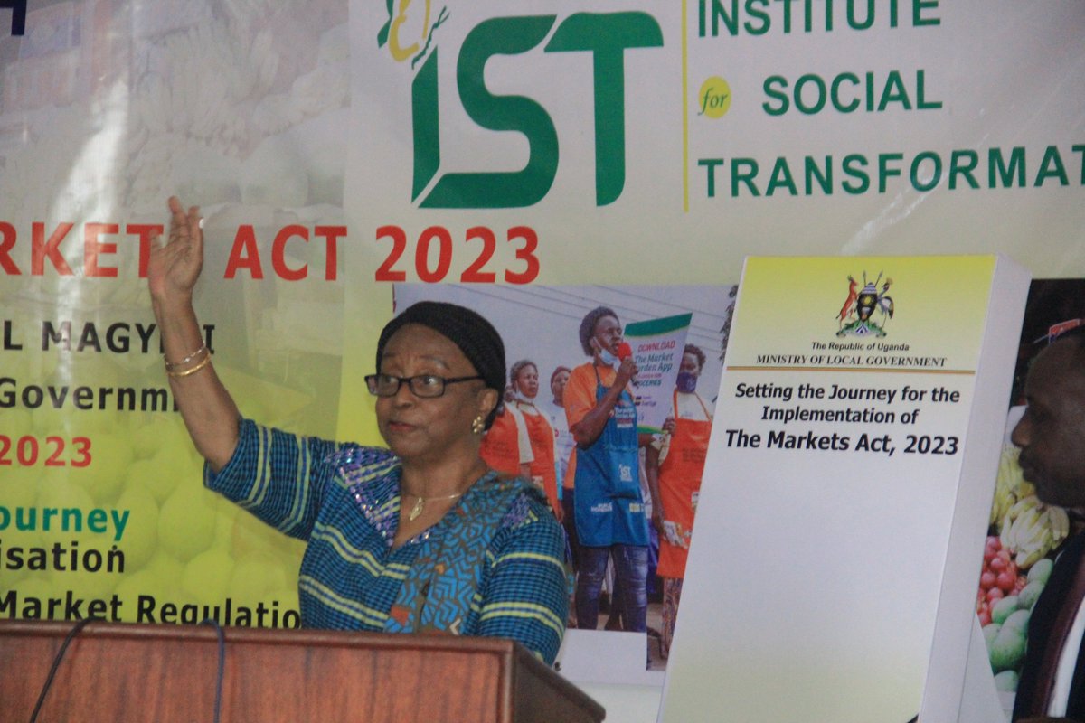 The Institute for Social Transformation (@ist_uganda) on Twitter photo In collaboration with the <a href="/MoLGUganda/">Ministry of Local Government</a>, <a href="/fesuganda/">FES Uganda</a> and IST, we are holding a breakfast meeting for the dissemination of the Markets Act, 2023 and unveiling the roadmap to effect implementation. In collaboration with the <a href="/MoLGUganda/">Ministry of Local Government</a>, <a href="/fesuganda/">FES Uganda</a> and IST, we are holding a breakfast meeting for the dissemination of the Markets Act, 2023 and unveiling the roadmap to effect implementation.