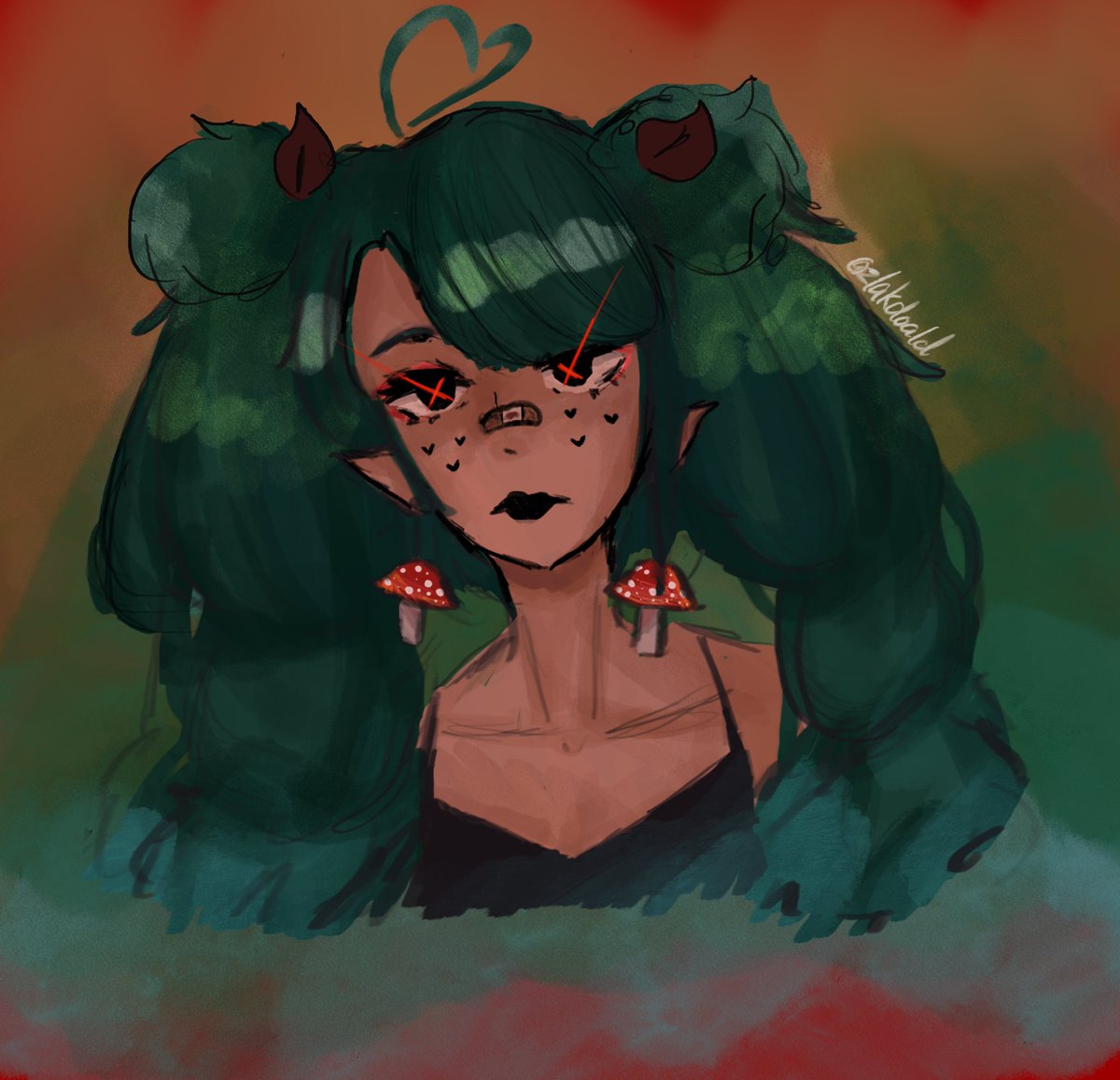 zlakdoald's tweet photo. the same oc on procreate (again)
🍄🌱🌈 https://t.co/XbW4iRmUUM