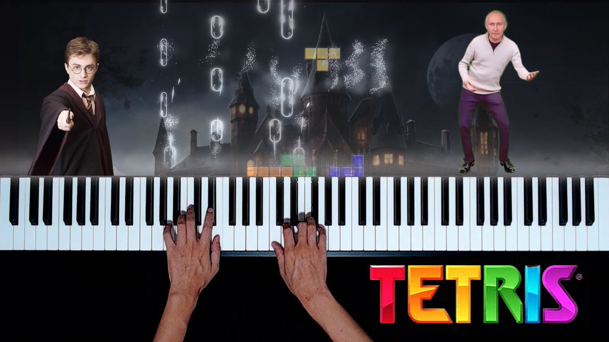 Jubinell's tweet photo. As a Tetris gamer and a history buff, I really love the way Tetris the movie shows its origin in the background of Russian folk songs. That's why I chose 'Korobeiniki' to blend with 'Kalinka' and 'Hedwig's Theme' from Harry Porter.
https://t.co/N4H0obD44B 
#tetris, #harryporter https://t.co/wZa1jVamKn