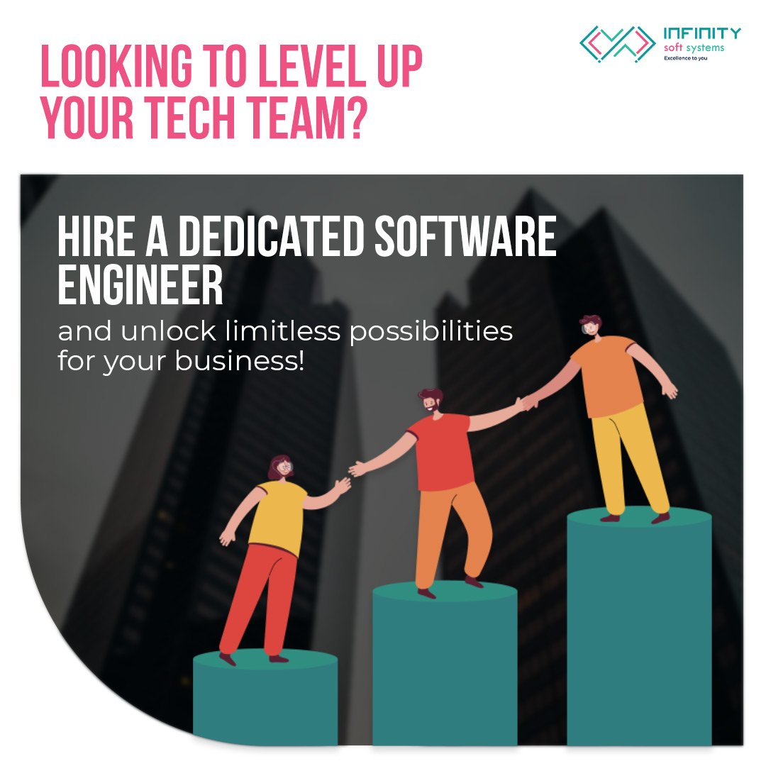 InfinitySoftSy1's tweet image. Unlock the power of innovation with a dedicated software engineer by your side! 💡💻 Let&apos;s build something extraordinary together. 

#Infinitysoftsystems #InnovationNation #SoftwareEngineerLife #BuildSomethingExtraordinary #TechInnovation #DedicatedEngineer #UnlockThePower