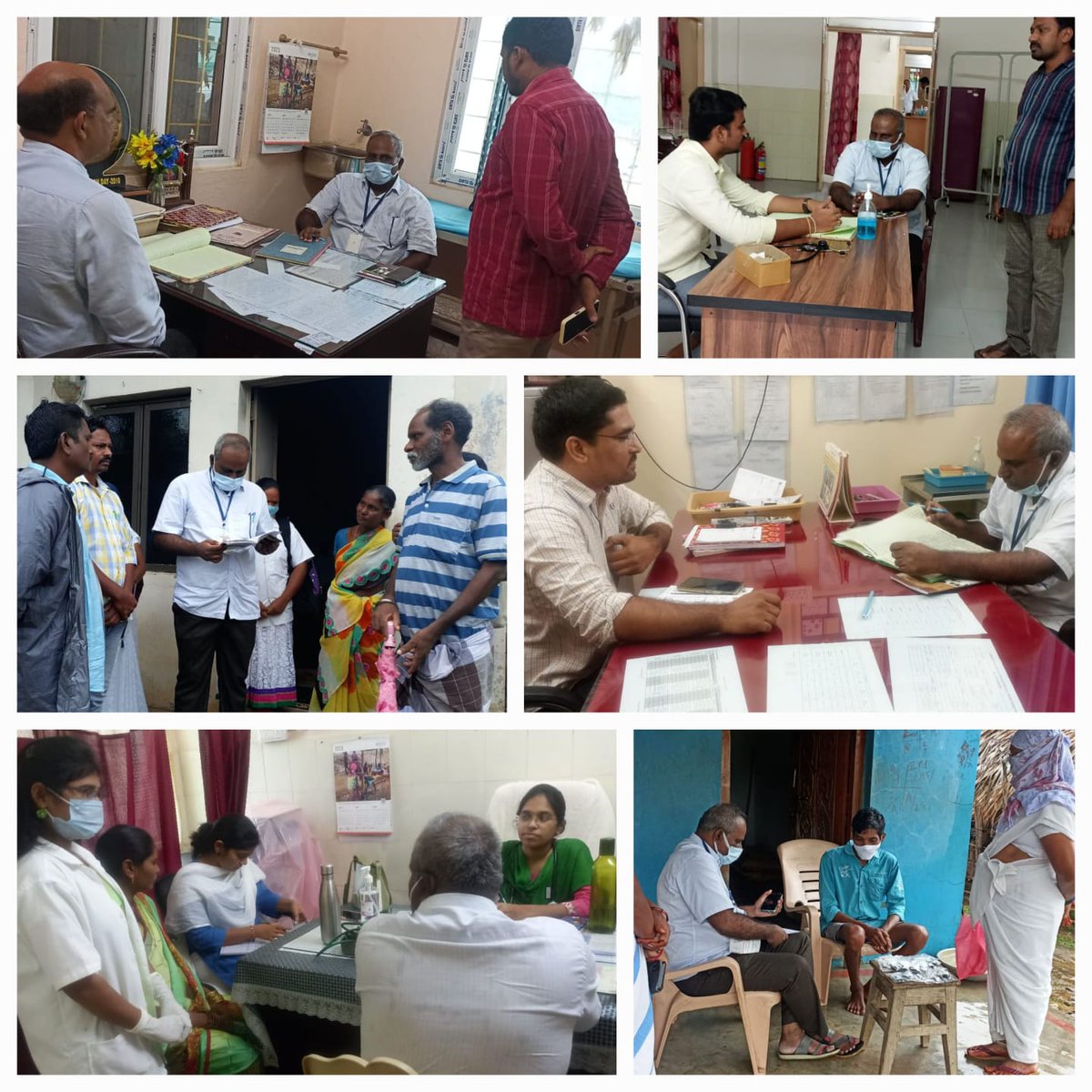 Sir on 18.07.2023 Dr.G.Srinivas,@DTOBKD #TUCharla PHC's- Koyyuru,SN Puram, Dummgudem, #MDRTBpatients cases were monitored by #homevisit,  and received or inquired about TPT,NPY, #NutritionKits. It is suggested to check the lab records and escalate the cases of TB suspects.