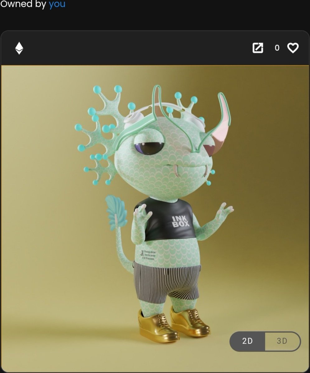 CryptGene's tweet photo. Lotls are stunning π
Deadfellaz lotls are out of this world.
Dope 3d art from @superlotls
#lotl #superlotls https://t.co/YYEM1AMSaF
