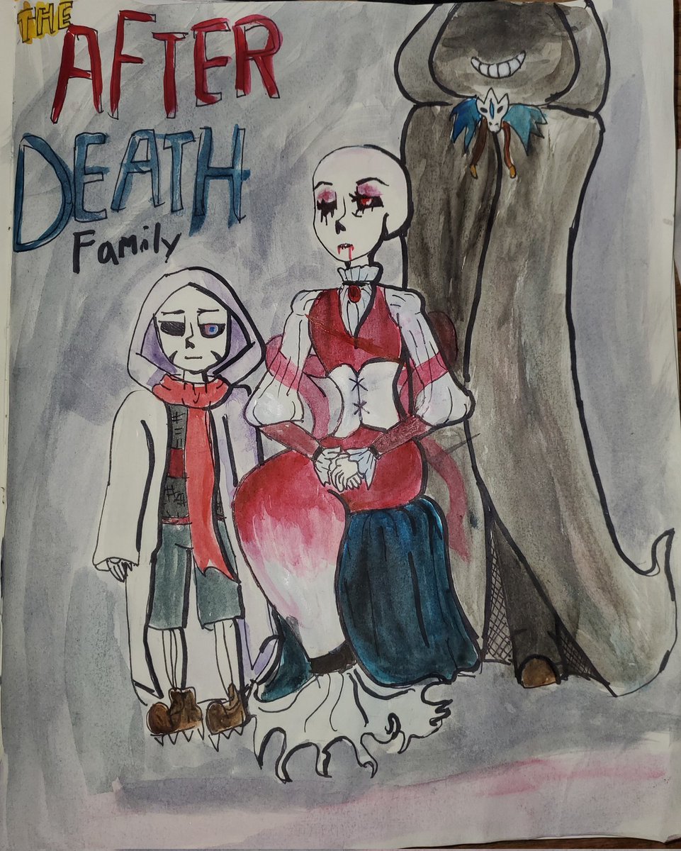 QMEaQUESTION's tweet photo. The evolution of the of the art. And the Afterdeath + Adams fammily #afterdeath #fanchild #afterdeathfamily #undertale #undertaleau #aftertale #reapertale #GenoSans #ReaperSans #gothsans https://t.co/pElGyt6oDV