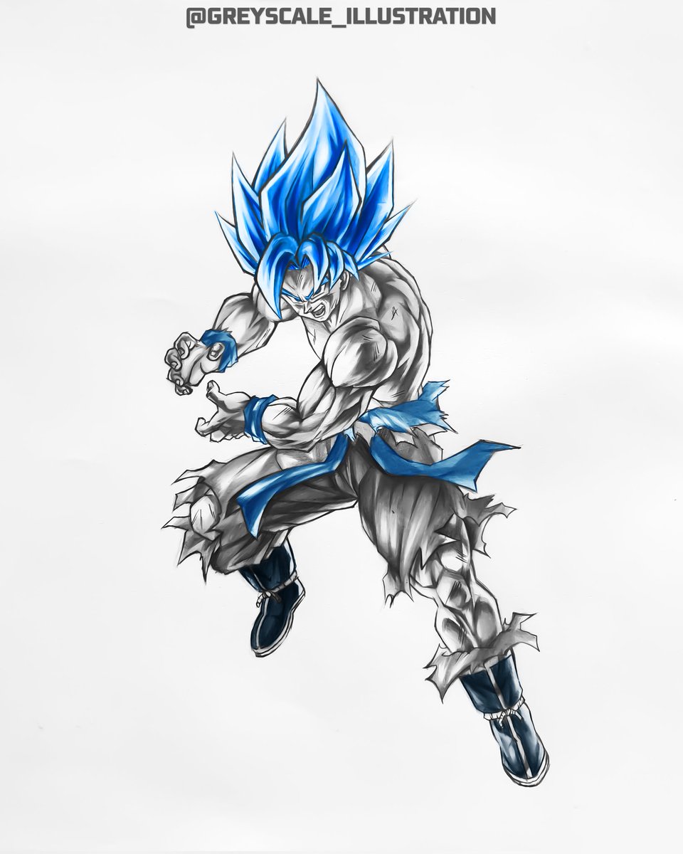 grey_illust's tweet photo. Goku SSGSSB pencil sketch ✍🏻
Digitally coloured https://t.co/EMEyZqTk3U