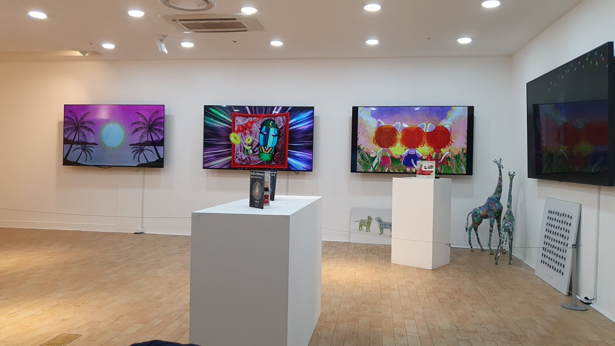 leehyunjung2019's tweet photo. Group Exhibition
[Nam June Paik - Young Artist 백남준과 젊은 후예들] 
🗓️일시 : 2023년 6월 21~ 6월 30일 
🏦장소 : Digital Spazio We;R in LOTTE (일산) #digitalspaziower #디지털스파치오위르 #nfeta  #digitalgallery
Thanks very much @nfeta_artspace photo @jinol21112 @amiee_NFTartist https://t.co/COCPYHUUsJ