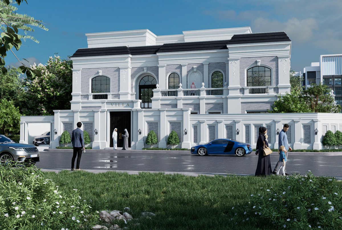 ArchitectSarhan's tweet photo. تصميم فيلا على الطراز المعماري الكلاسيكي في مدينة الرياض.
 تصميم المعمار محمد سرحان.
 #تصميم #فيلا #كلاسيك #الرياض #السعودية
Classic villa designed by architect Mohammed Sarhan in Riyadh. 
#classic #villa #architecture #design #riyadh #SaudiArabia https://t.co/EdlfOmJbaN