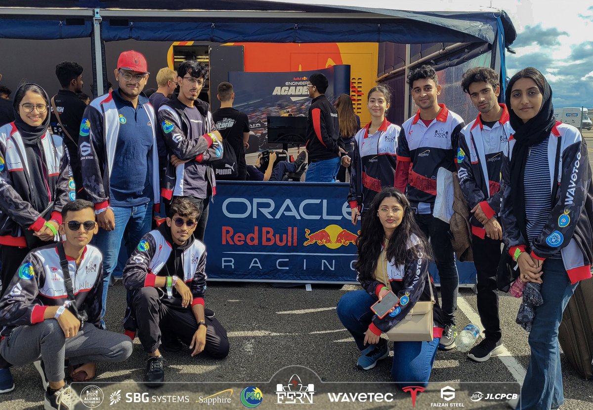 formulaenust's tweet image. Day 0

Registration done, Ceremony done. FERN revved up &amp;amp; ready for the next day. 🏁🏎️

#LetsGoFERN

#FERN #FSUK #EV #DV #NUST #FERN #FormulaStudent2023 #OnTheTrack #RepresentingPakistan  #GoGreenFlag