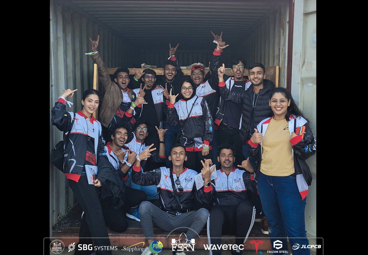 formulaenust's tweet image. Day 0

Registration done, Ceremony done. FERN revved up &amp;amp; ready for the next day. 🏁🏎️

#LetsGoFERN

#FERN #FSUK #EV #DV #NUST #FERN #FormulaStudent2023 #OnTheTrack #RepresentingPakistan  #GoGreenFlag