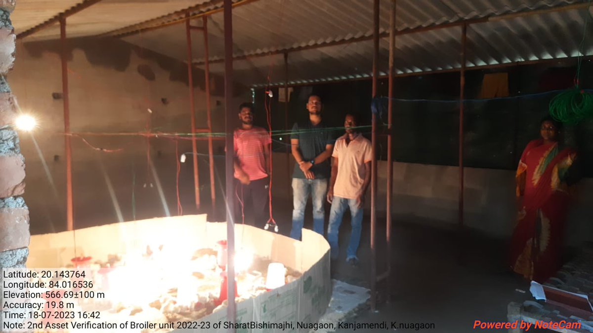 OvsaKandhamal's tweet photo. Second phase verification of different broiler units under #Stateplan by AVAS and VAS MVU of K.Nuagaon block. #OVS #Veterinarian @CMO_Odisha @dahvsodisha @farddept @rajaaswain @IPR_Odisha @MoSarkar5T @mission_shakti @DMKandhamal https://t.co/zbfi7xt1hr