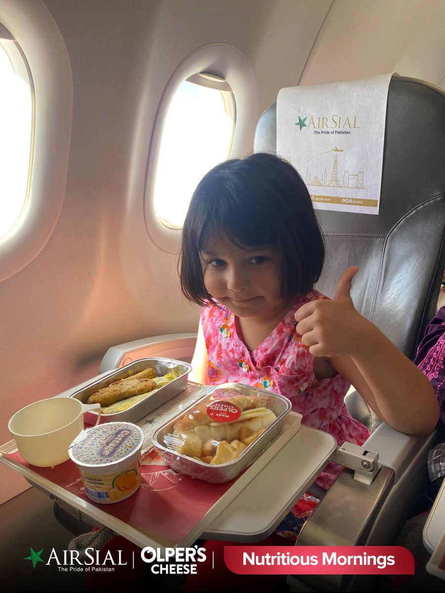 airsial's tweet photo. AirSial X Olper's Cheese
Nutritious Mornings continue to take off as we serve 'Chicken Deluxe Croissant Sandwich made with Olper's Cheese' on selected flights✈️
*Limited Time Offer*
#AirSial - The Pride of #Pakistan #PakistansMostHospitableAirline #olpers #OlpersCheese https://t.co/cwmjSprMlj