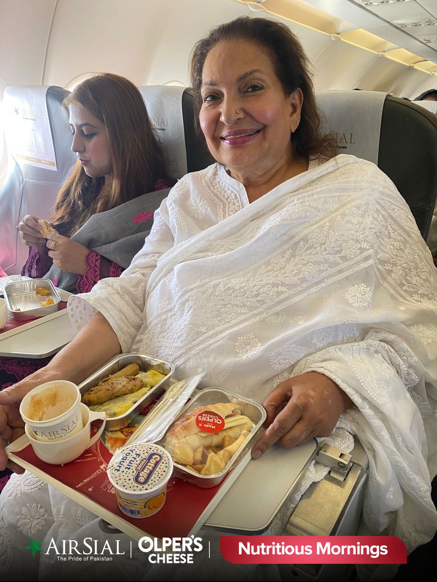 airsial's tweet photo. AirSial X Olper's Cheese
Nutritious Mornings continue to take off as we serve 'Chicken Deluxe Croissant Sandwich made with Olper's Cheese' on selected flights✈️
*Limited Time Offer*
#AirSial - The Pride of #Pakistan #PakistansMostHospitableAirline #olpers #OlpersCheese https://t.co/cwmjSprMlj