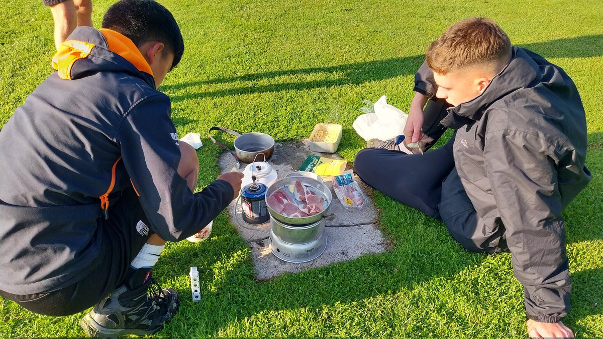 Breakfast time!

This team have been fantastic all the way through. Well done!

#DofE @St_Aidans_RC